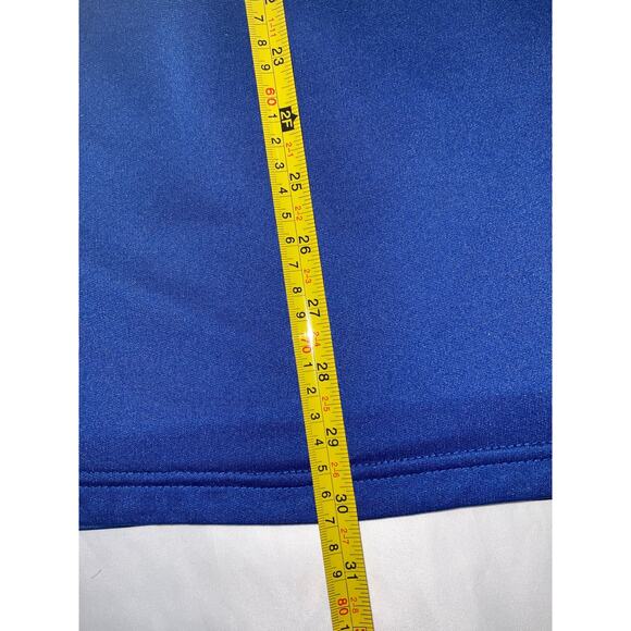 FILA Athletic Performance 1/4 Zip Long Sleeve Dri-Fit Jacket L Blue Activewear - Picture 6 of 9